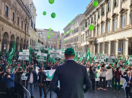 Manifestazione CIA a ROma