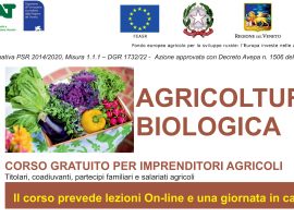 VOLANTINO Corso Agricoltura Biologica_cipat veneto cia treviso